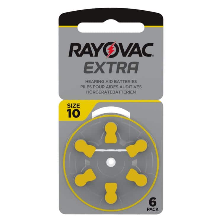 Rayovac Extra Size 10 Hearing Aid Batteries